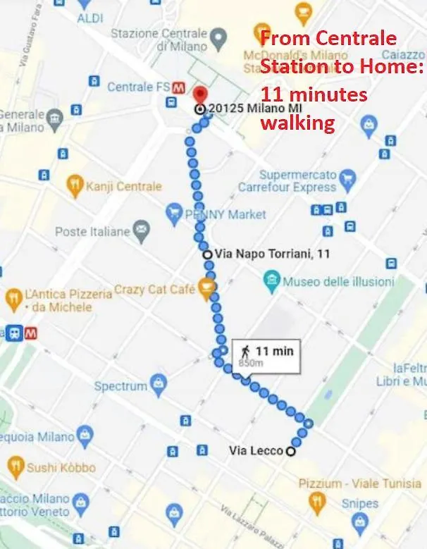 Porta Venezia, Appartamento A Milano Centro شقة